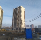 Ход строительства дома 4 в ЖК Квартал на Игарской -