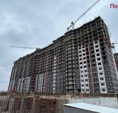 Ход строительства дома Позиция 2.2 в ЖК Октябрь парк -