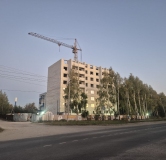 Ход строительства дома 1 в ЖК Жемчужина -