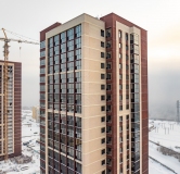 Ход строительства дома 1 в ЖК Черемушки на Приморской -