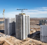 Ход строительства дома № 43-1, У озера в ЖК Южный Город -