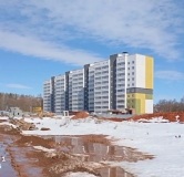 Ход строительства дома 2.1 в ЖК Экопарк Лесная гавань -