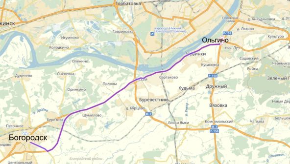 Уширение участка автодороги Ряжск – Касимов – Муром – Нижний Новгород в Богородском районе Нижегородской области