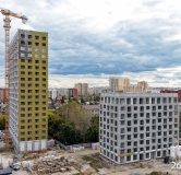 Ход строительства дома 93 в ЖК По ул. Полевая -