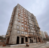 Ход строительства дома литер 12 в ЖК Холмогоры -