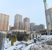Ход строительства дома 8 в ЖК Космос -