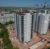 Ход строительства дома 3 в ЖК Белый квартал на Свободном -