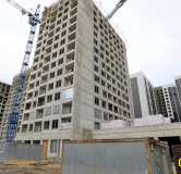 Ход строительства дома 4 этап  в ЖК Бунин -