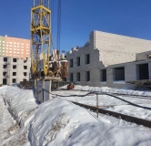 Ход строительства дома 1 в ЖК Шиханы -