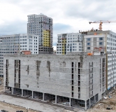 Ход строительства дома 63, корпус 2, квартал Экологов (ГП-6) в ЖК Сердце Сибири -