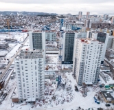 Ход строительства дома 4 в ЖК Белый квартал на Свободном -