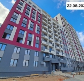 Ход строительства дома 9 в ЖК Ежевика -