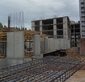 Ход строительства дома 30Б, секция 1 в ЖК Челны Сити -