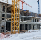 Ход строительства дома Корпус 1,2,3, 1 этап в ЖК Manzara Towers -