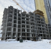 Ход строительства дома 309а, корпус 1 (секция 4, 4 этап) в ЖК Мир -