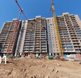 Ход строительства дома 1.1 в ЖК Наследие -