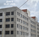 Ход строительства дома 6 в ЖК 5 Баллов Парк Эко Кварталов -
