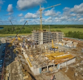 Ход строительства дома 14 в ЖК Город L-Town -