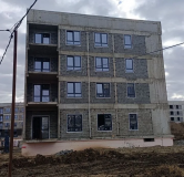 Ход строительства дома Литер 1 кв 7.2 в ЖК Усадьба Гостагаевская -