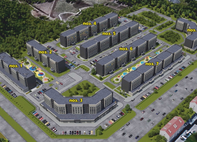 Дом Позиция 2 в ЖК Континент - фото 4