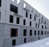 Ход строительства дома 1 в ЖК Никс Лайн на Танкистов -