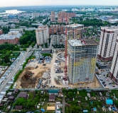 Ход строительства дома секция 3а,3б,3в в ЖК Астон. Шесть звёзд -