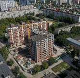 Ход строительства дома 196/1 в ЖК Гвардия -
