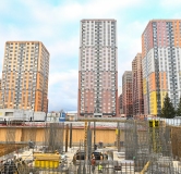 Ход строительства дома 8 в ЖК Космос -