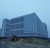 Ход строительства дома 6 в ЖК Лугометрия -