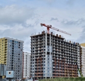 Ход строительства дома 5.4 в ЖК Новокольцовский -