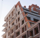 Ход строительства дома 1 в ЖК Риваят -