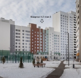 Ход строительства дома № 1.2-2 в ЖК РеФорма Оптимум -