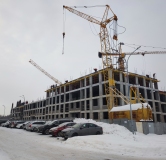 Ход строительства дома 16 в ЖК Богатыри -