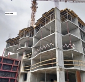 Ход строительства дома 8 в ЖД По ул. Ногина -