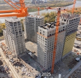 Ход строительства дома ГП-7 в ЖК Айвазовский City -