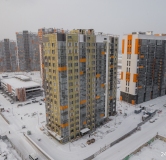 Ход строительства дома № 2 в ЖК Мичуринские аллеи -