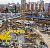 Ход строительства дома № 42, корпус 1 в ЖК Страна.Прибрежная -