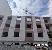 Ход строительства дома № 57, 2 этап, секция 3,4,5 в ЖК Перемена -
