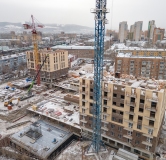 Ход строительства дома № 2, корпус 1 в ЖК Биография -