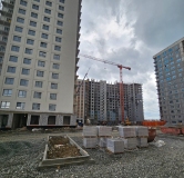 Ход строительства дома 5.4 в ЖК Новокольцовский -