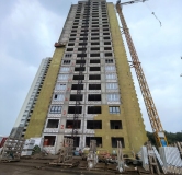 Ход строительства дома 2  (кв.3) в ЖК Город Природы -