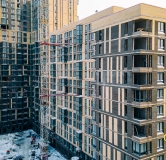 Ход строительства дома 96 в ЖК Живи! в Рыбацком -