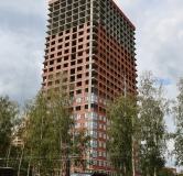 Ход строительства дома 14, корпус 1 в ЖК Космос -