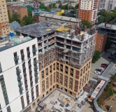 Ход строительства дома секция 1.3 в ЖК 19/56. Кварталы Телецентра -