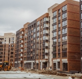 Ход строительства дома Литер 1 в ЖК МОНО Квартал -