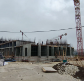 Ход строительства дома 15, корпус 2 в ЖК На Высоком берегу -