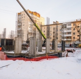 Ход строительства дома 11 в ЖК Нью-Йорт -